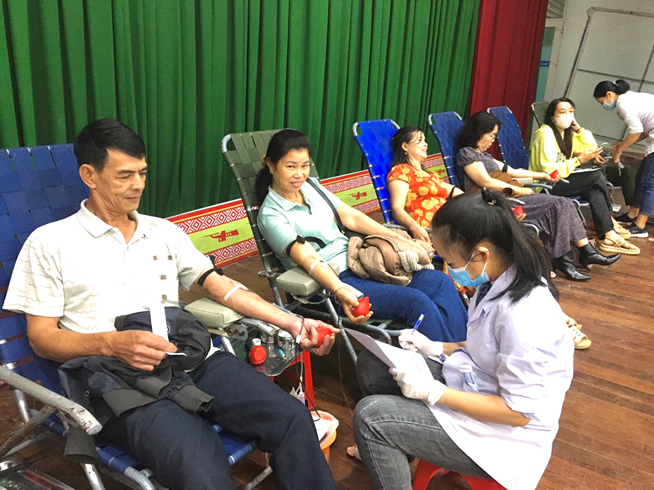 Lan tỏa phong trào hiến máu tình nguyện ở huyện Ea H’Leo	
